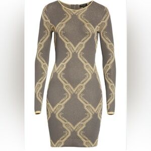 TED BAKER
Hiliya Ice Palace Sweater Dress In Charcoal